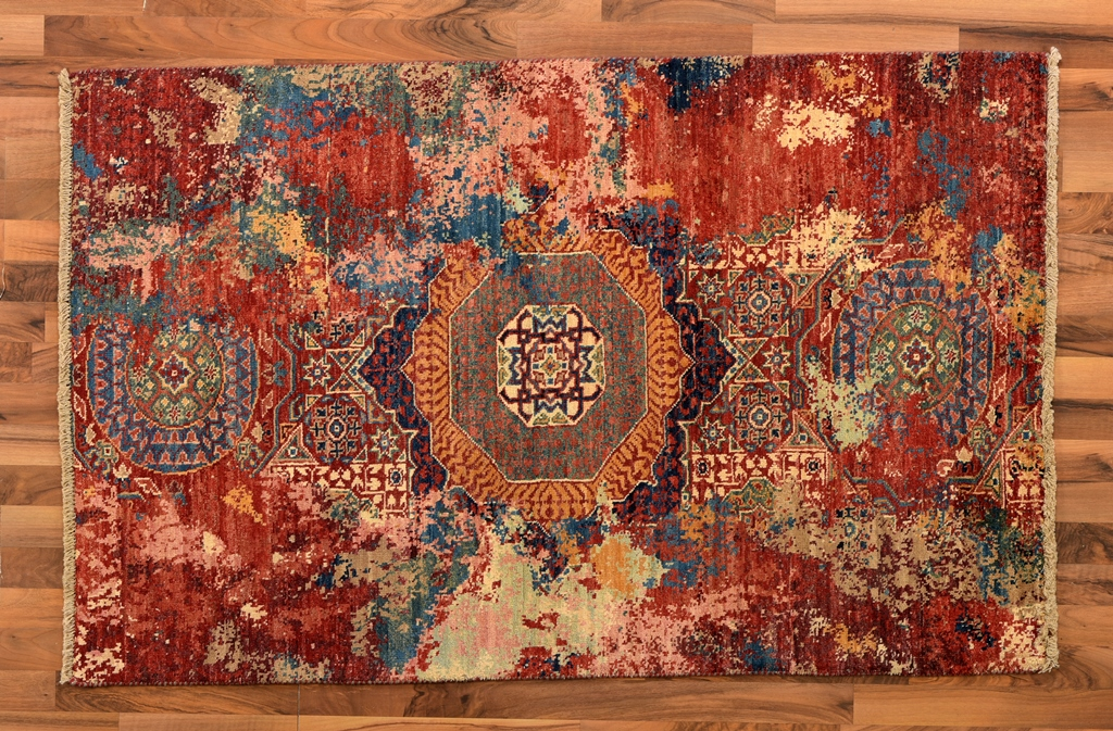 Teppich aus Afghanistan Glow 97 x 152 cm