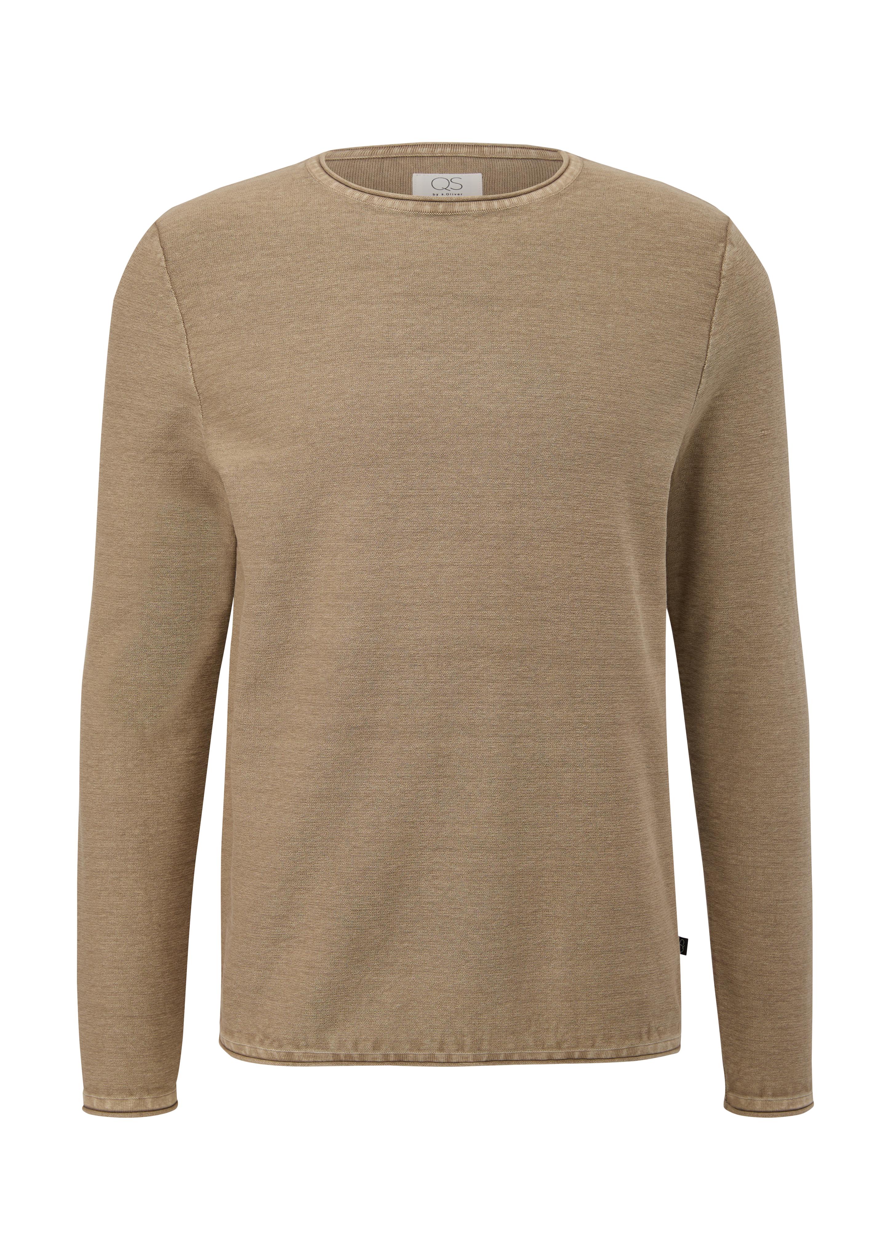 Pullover mit Garment Dye  2135456-8235
