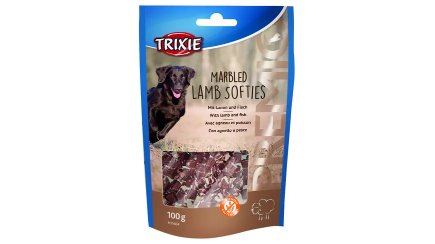 Trixie Hundesnack Dog Premio Marbled Lamb Softies 100g 100 g
