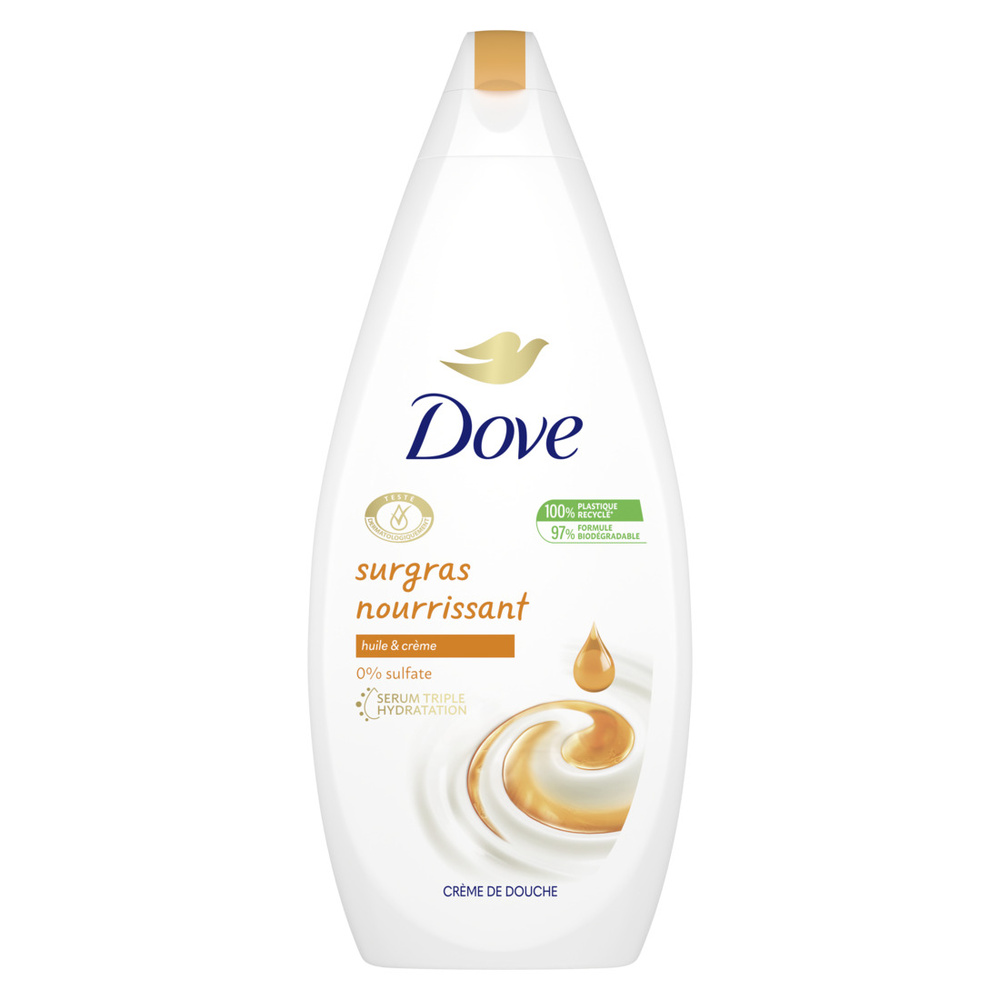 dove Dove Surgras Huile et Crème 750ml Gel douche