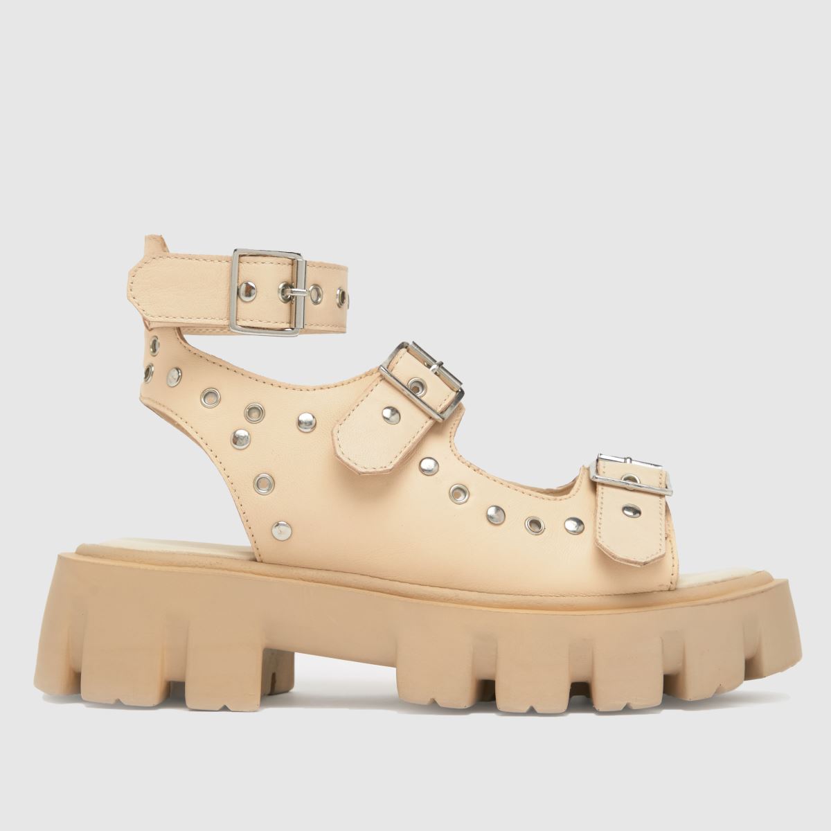 Sandale z debelim oprijemom Schuh Taren v naravni barvi