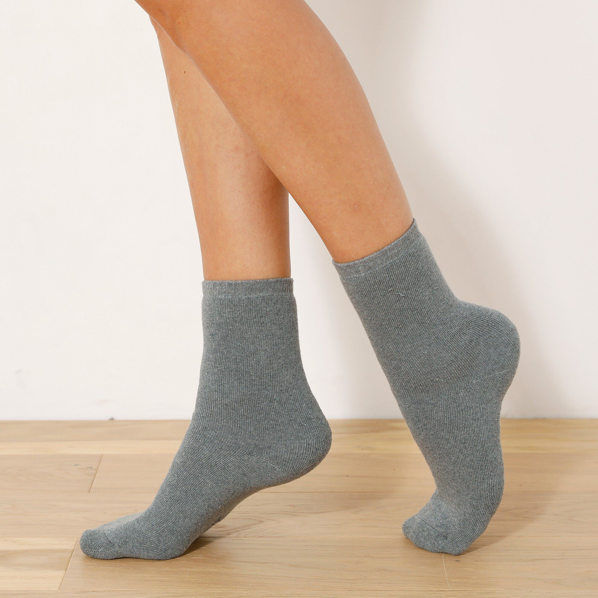 Chaussette chaleur intérieur bouclette