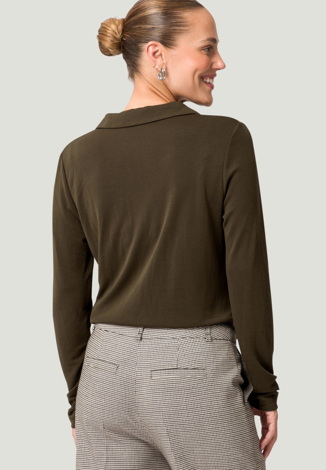 Shirt mit Raffung