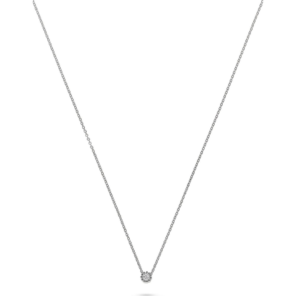 Valeria Chaînette 375 Or blanc collier
