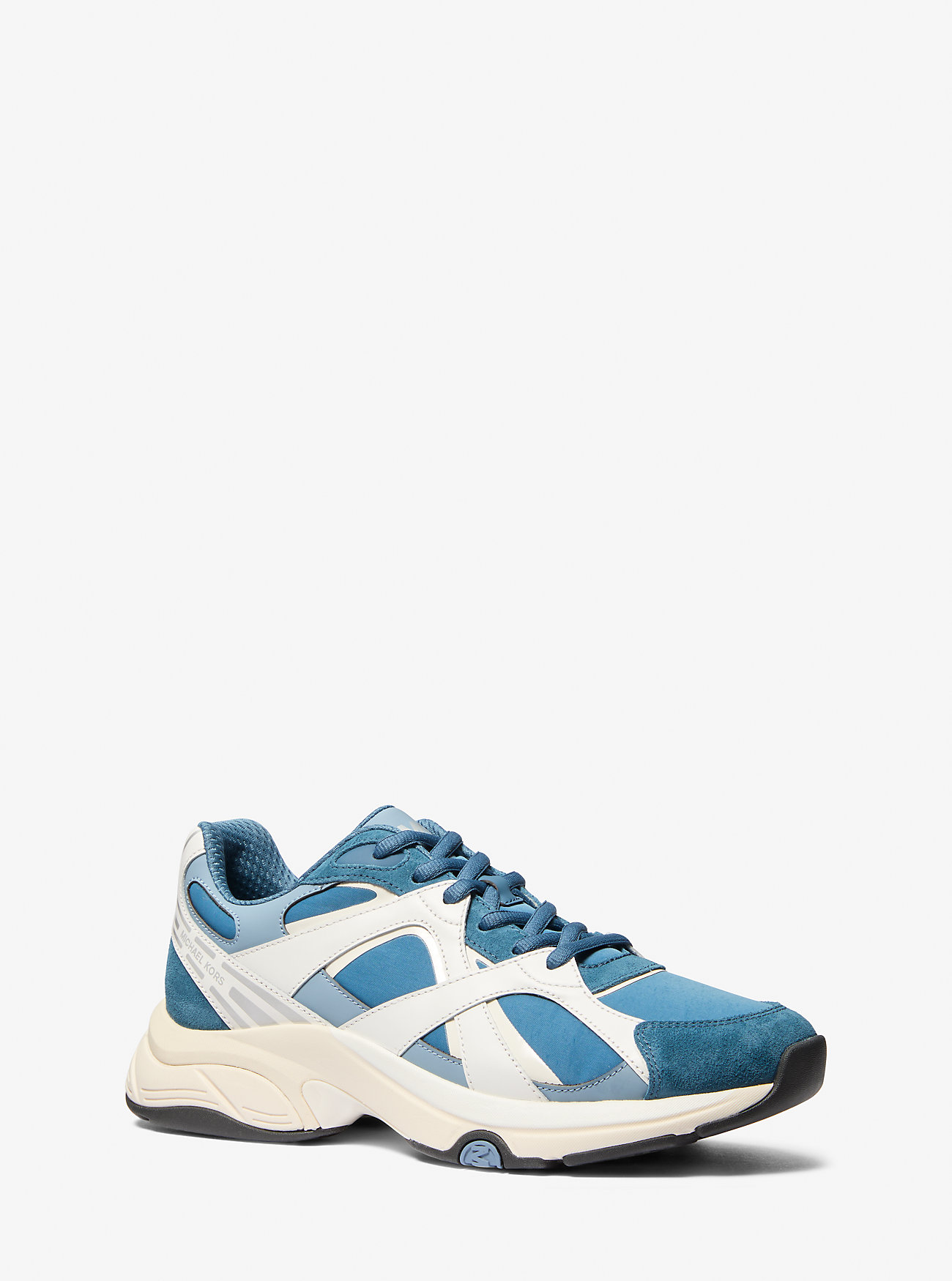 Leo Mixed-Media Trainer – DK CHAMBRAY