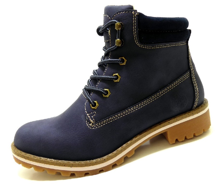 JANE KLAIN Schnür-Stiefeletten blau