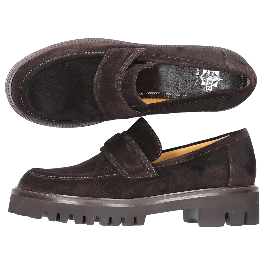 Truman's - Loafer 9405 Veloursleder - braun