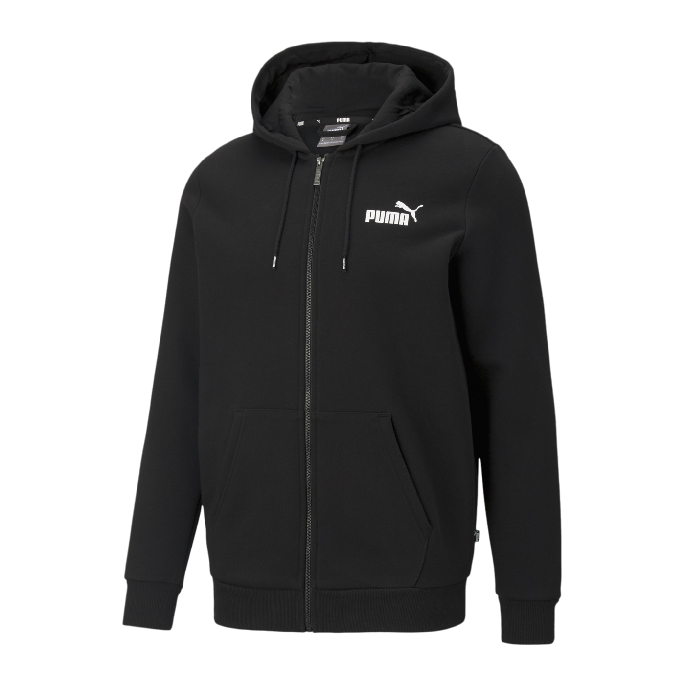 PUMA Essentials Logo Jacke Schwarz F01