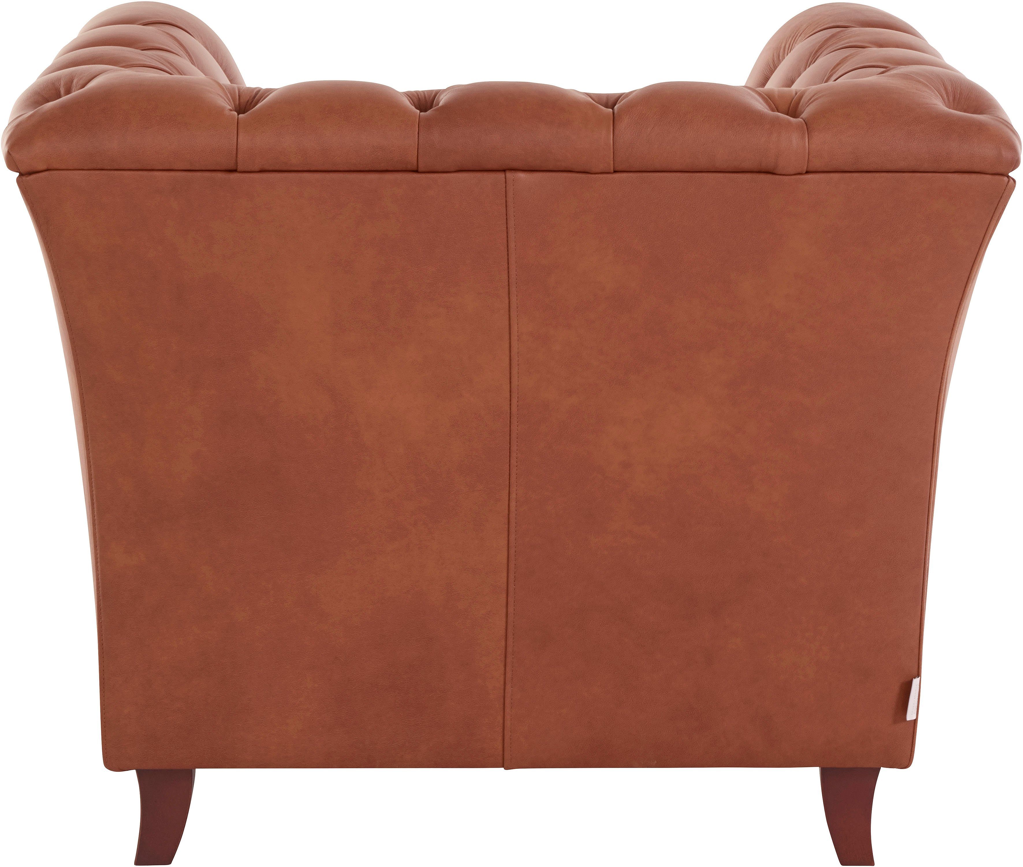 Home affaire Chesterfield-Sessel Reims, mit echter Chesterfield-Knopfheftung, hochwertige Verarbeitung