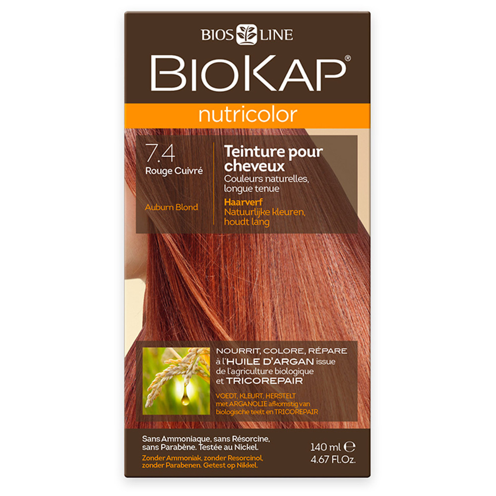 biokap TEINTURE POUR CHEVEUX NUTRICOLOR COLORATION PERMANENTE