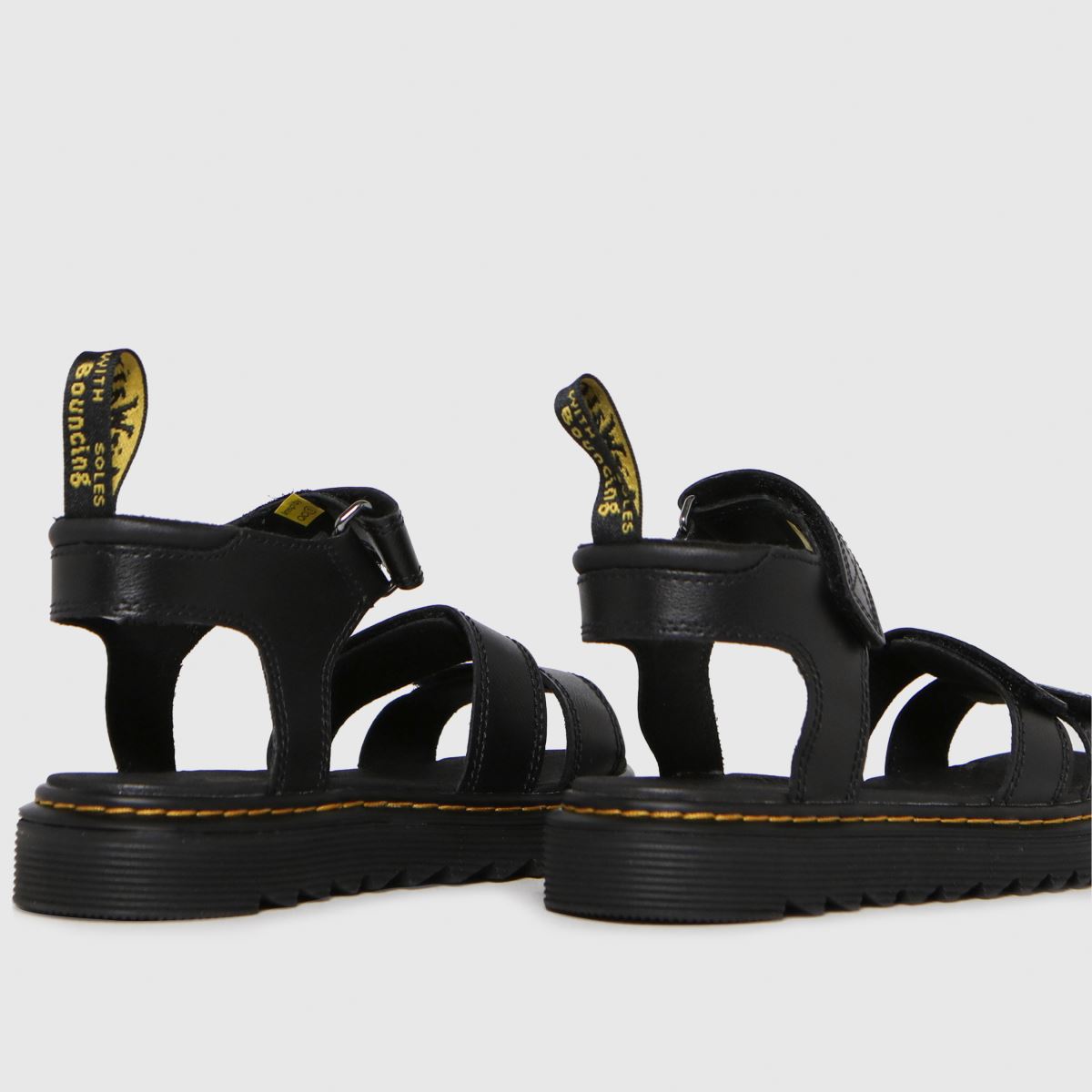 Dr. Martens fekete klaire junior szandál