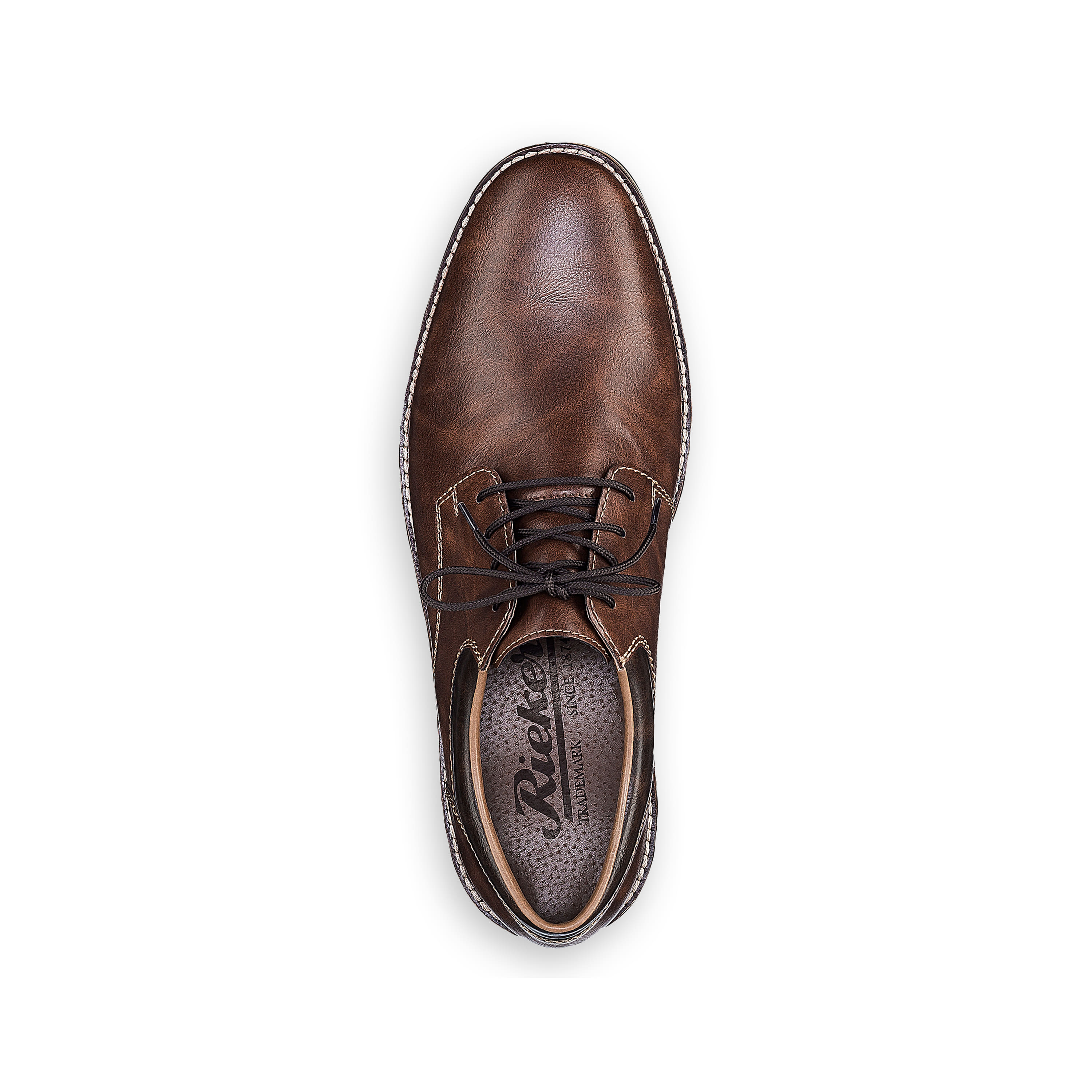 Rieker Herren Schnürschuhe nougatbraun