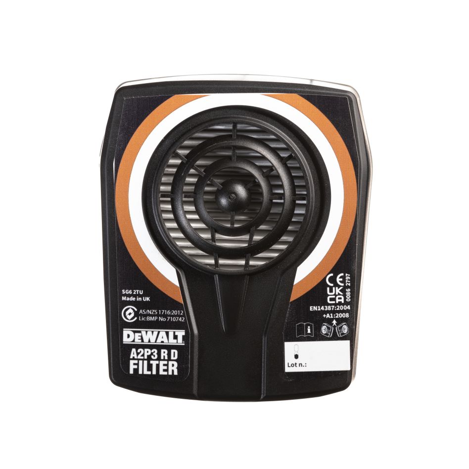 Příslušenství DeWalt DXIR1A1A2P3 A2P3 RD - Kombinovaný filtr 2 kusy