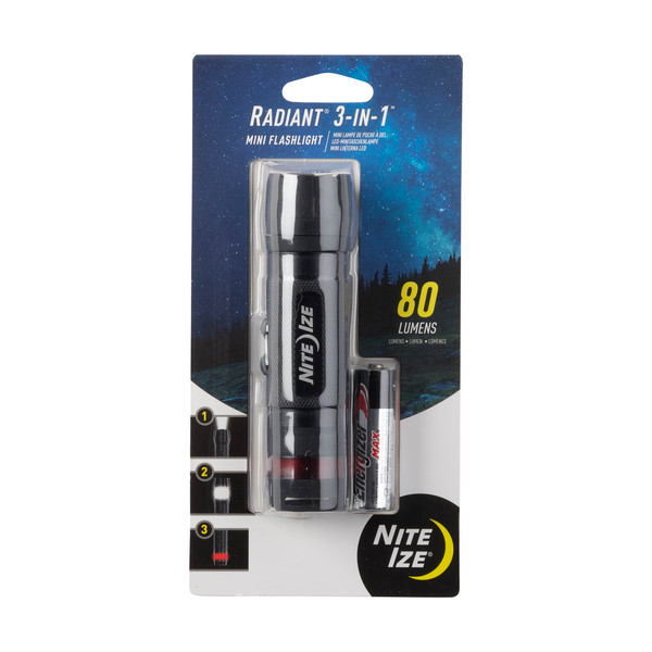 RADIANT 3-IN-1 MINI FLASHLIGHT - Schlüsselanhänger