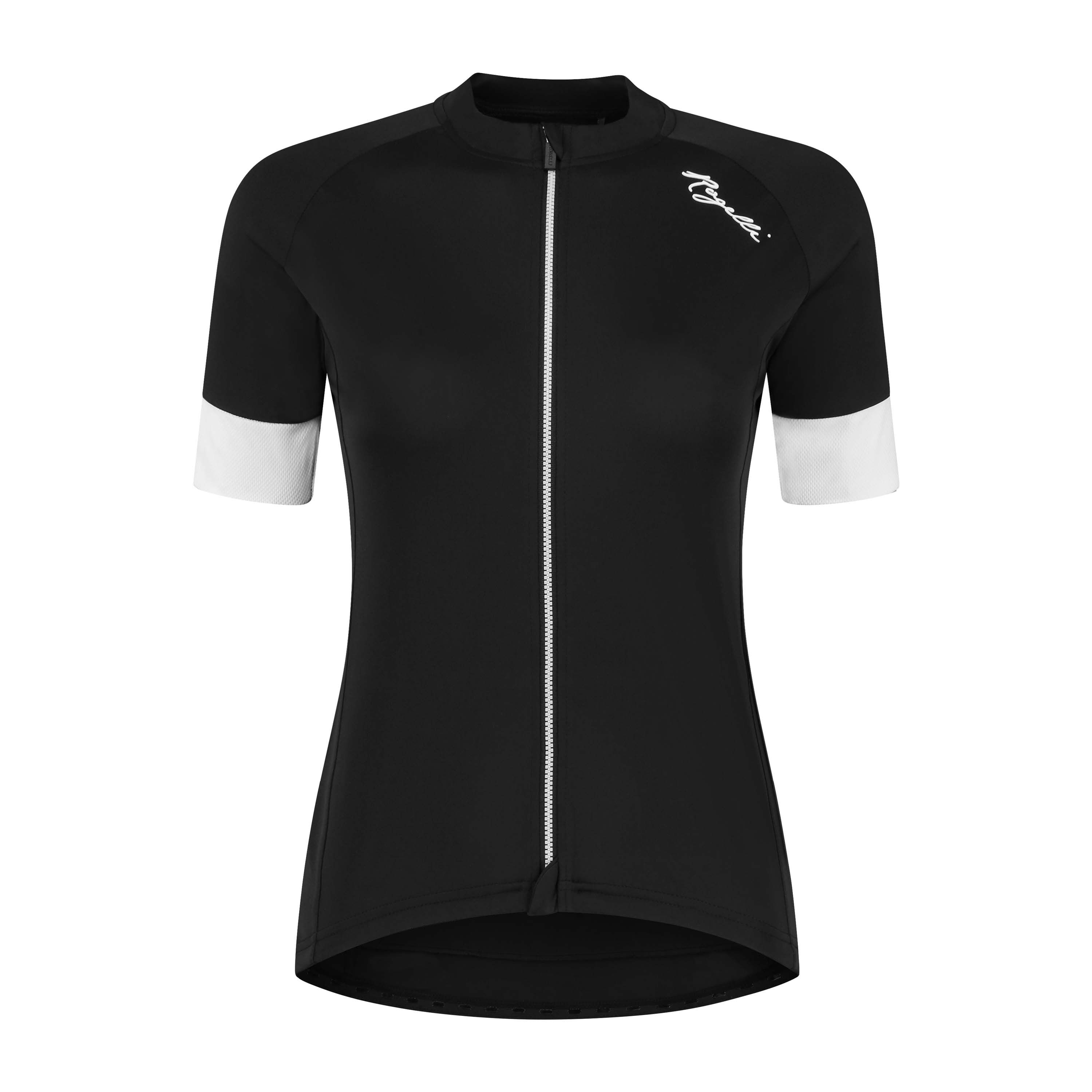 Rogelli Modesta Black White Damen Radtrikot