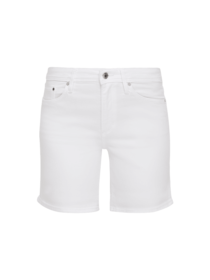 s.Oliver Jeans-Hose kurz in Weiß günstig kaufen