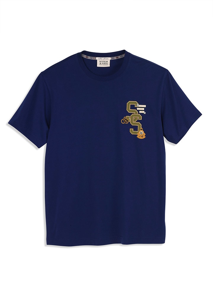 Scotch & Soda Shirt in Dunkelblau günstig kaufen