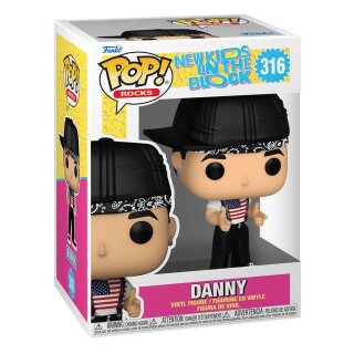 Funko POP! Rocks: New Kids on the Block Vinyl Figur Danny 9 cm