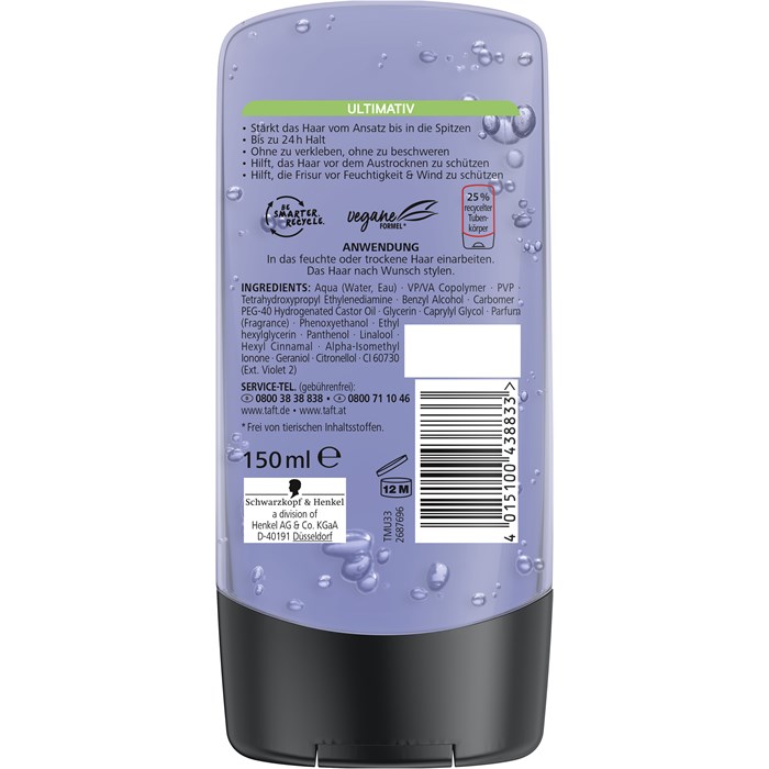 Ultimativ Styling Gel (Halt 5)