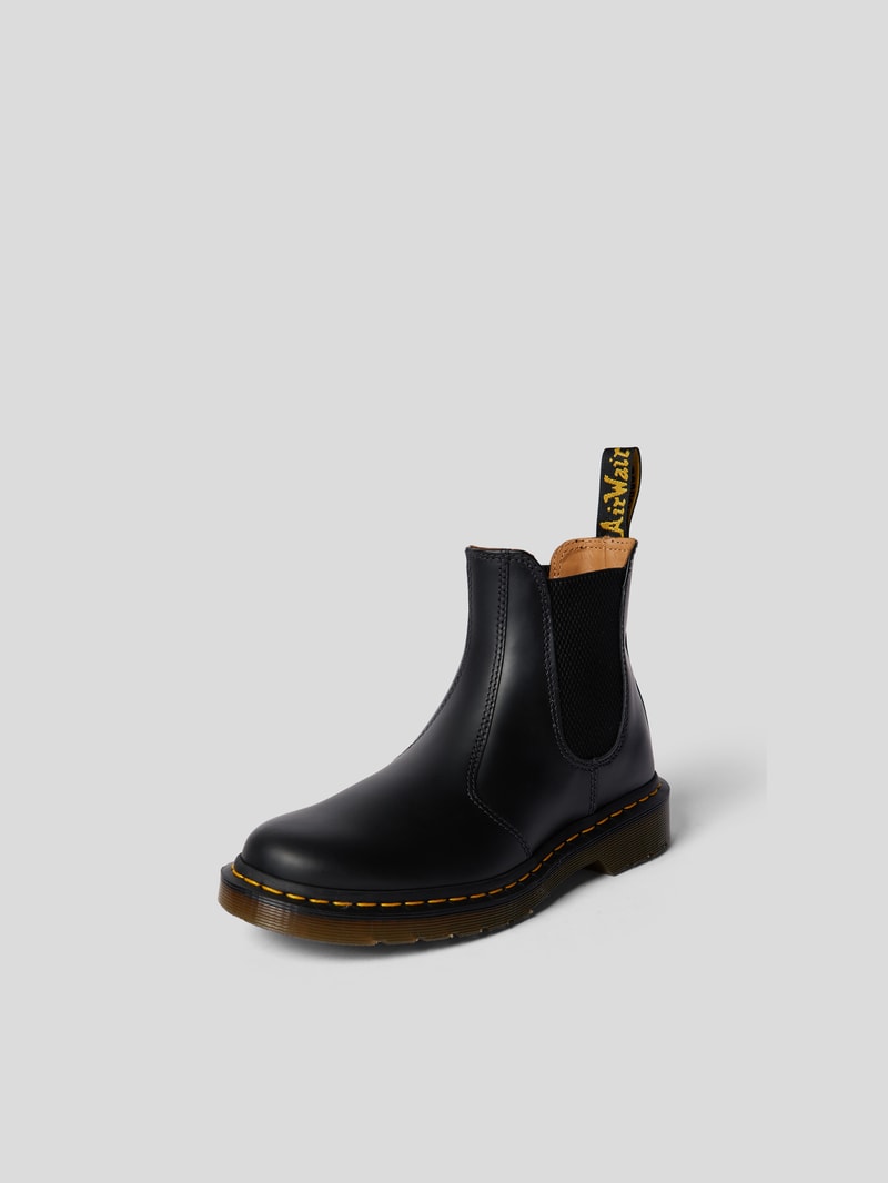 Chelsea Boots aus Leder Modell '2976' in schwarz