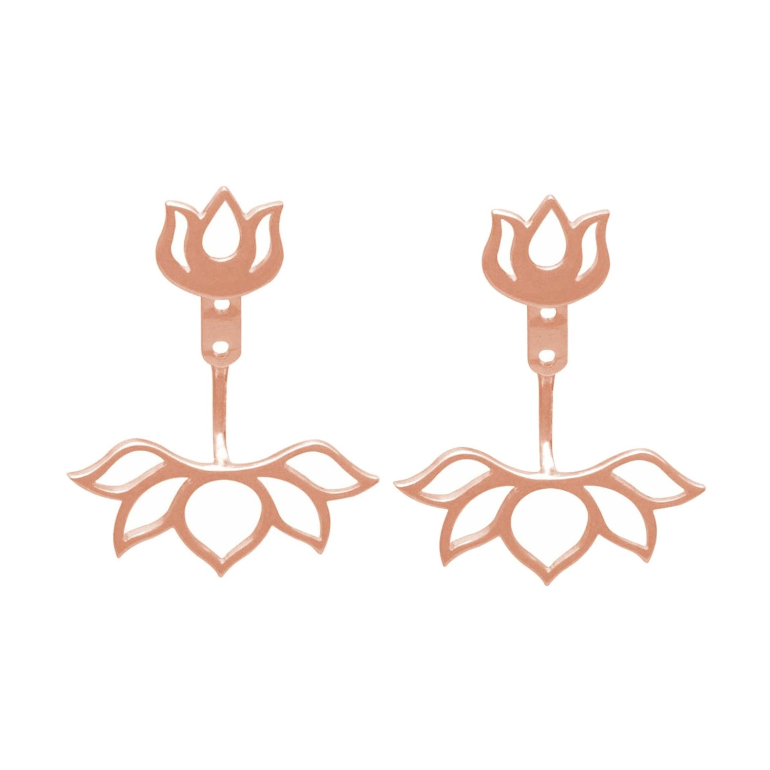 Ohrringe 'Lotus Blume'