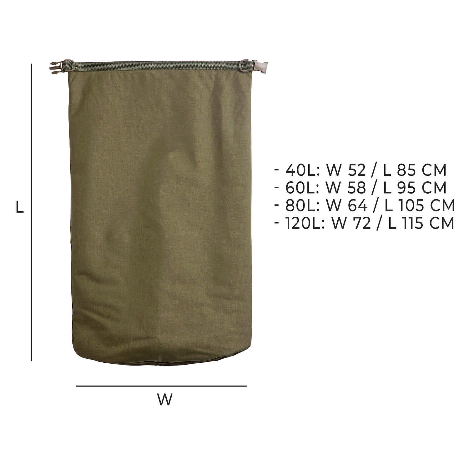 Rolltop Stuffsack 500D