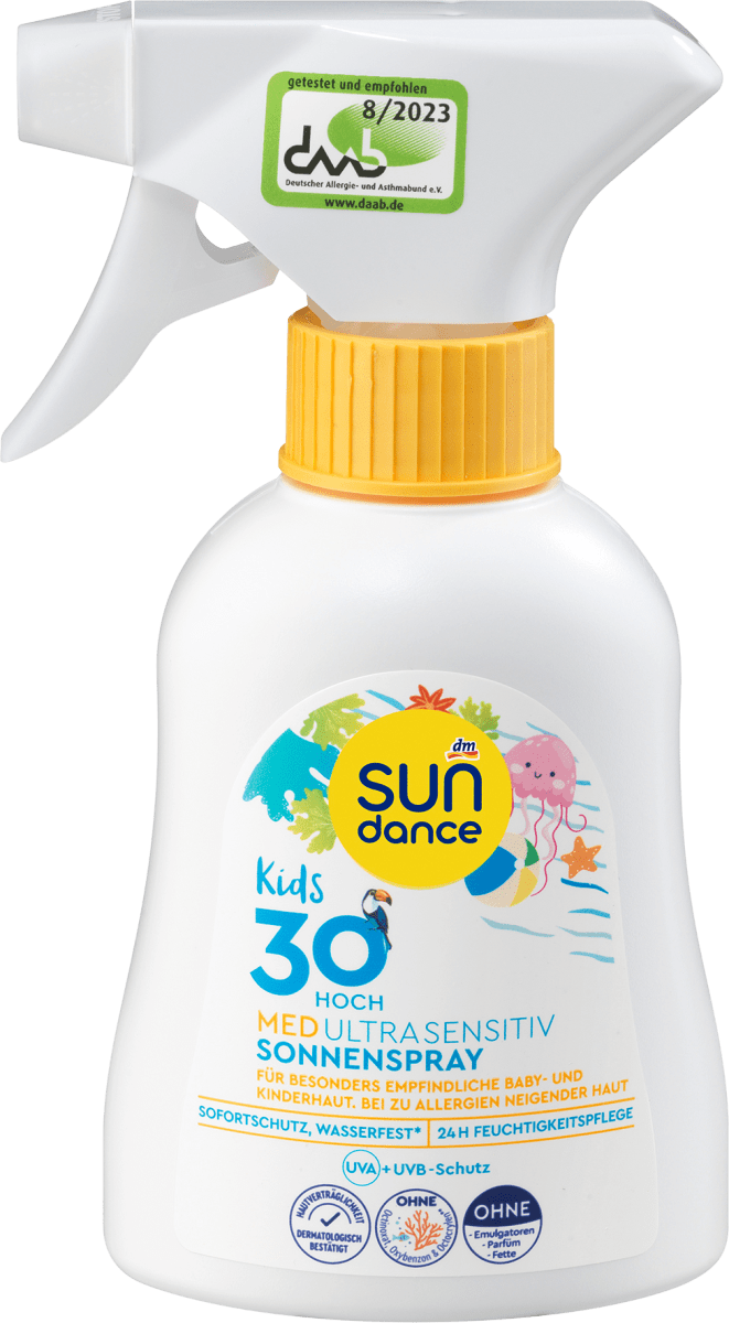Sonnenspray Kids, MED ultra sensitiv, LSF 30, 0,2 l
