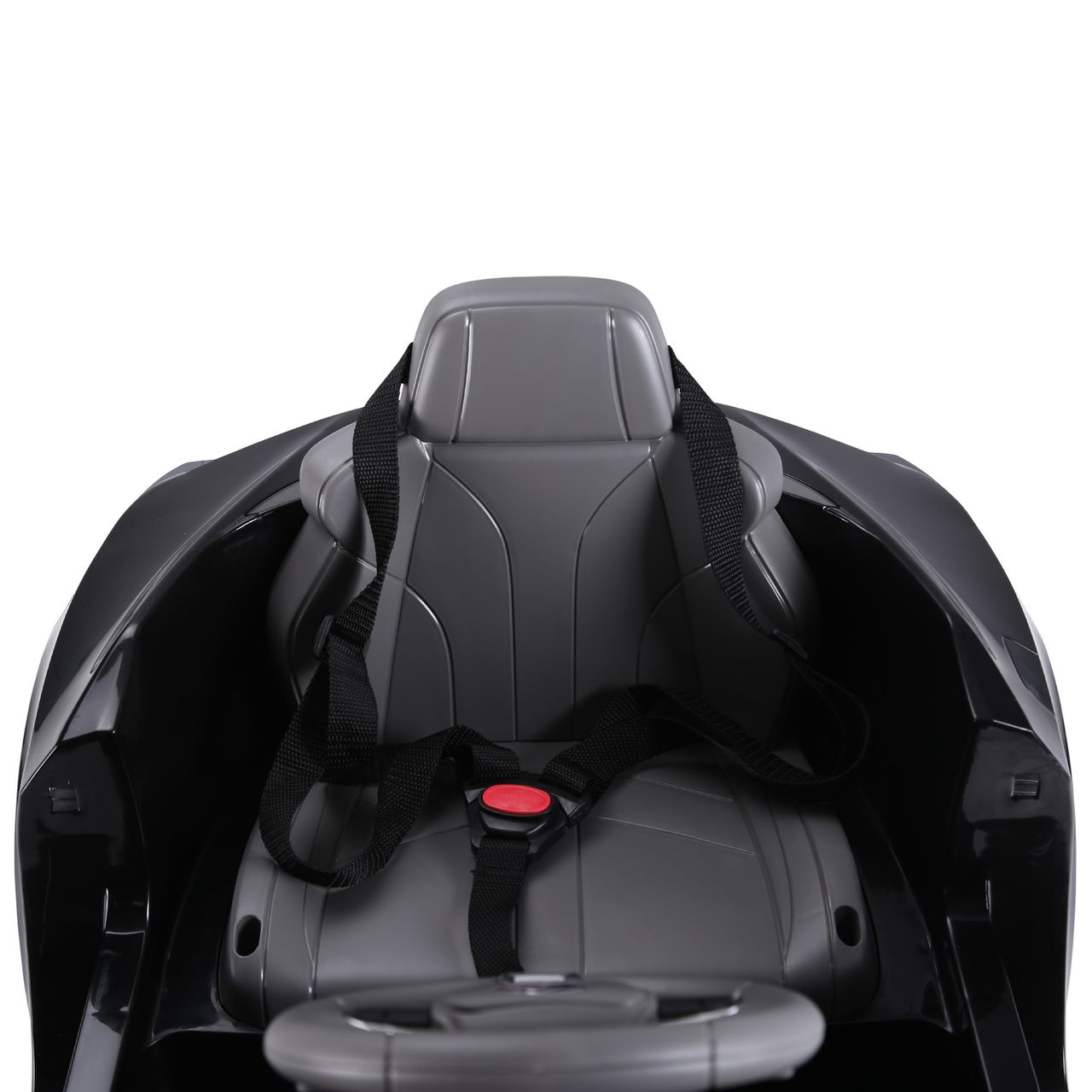 HOMCOM Kinderauto von Lexus Kinderfahrzeug Elektroauto mit MP3 Musik Schwarz