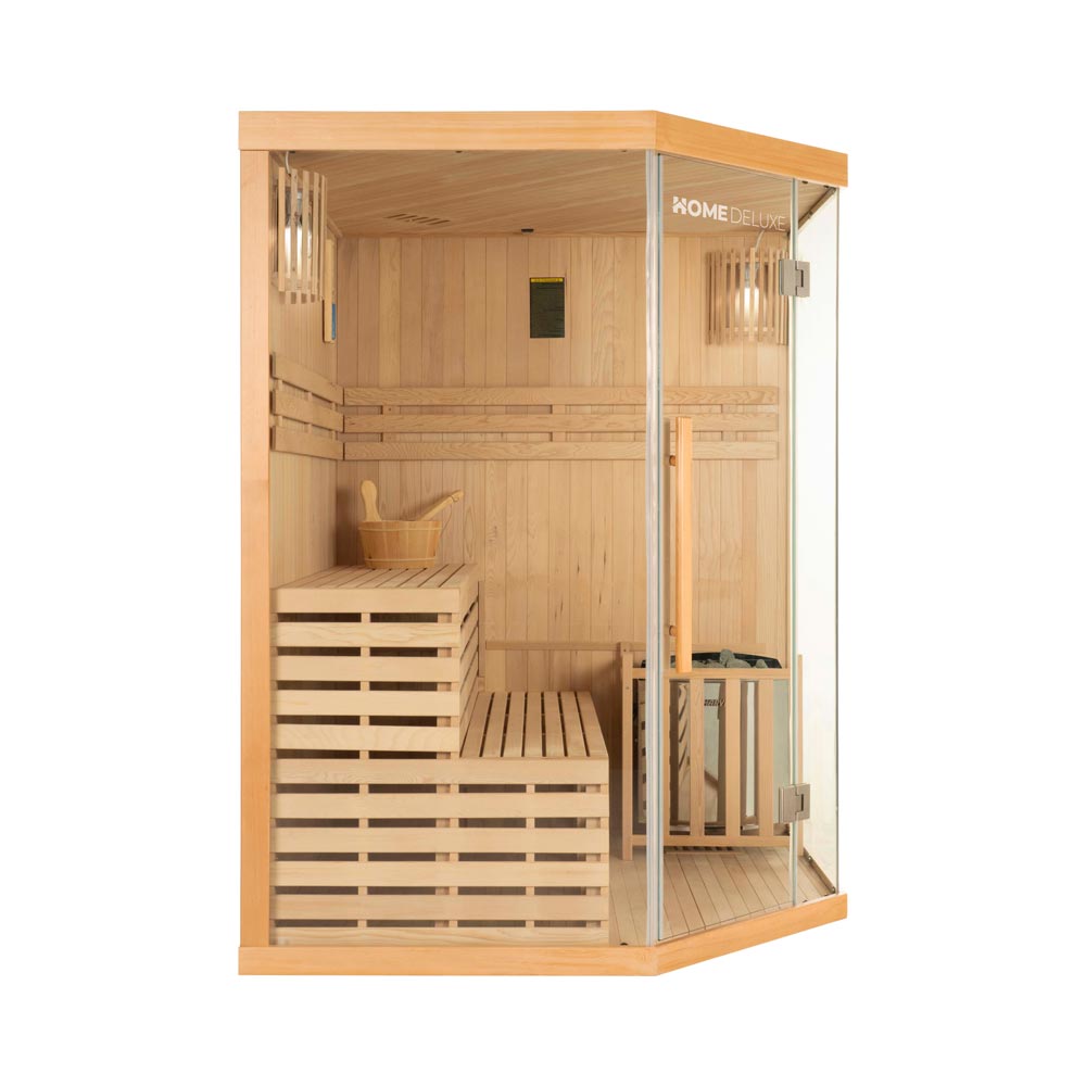 Home Deluxe Traditionelle Sauna SKYLINE XL - 150 x 150 cm