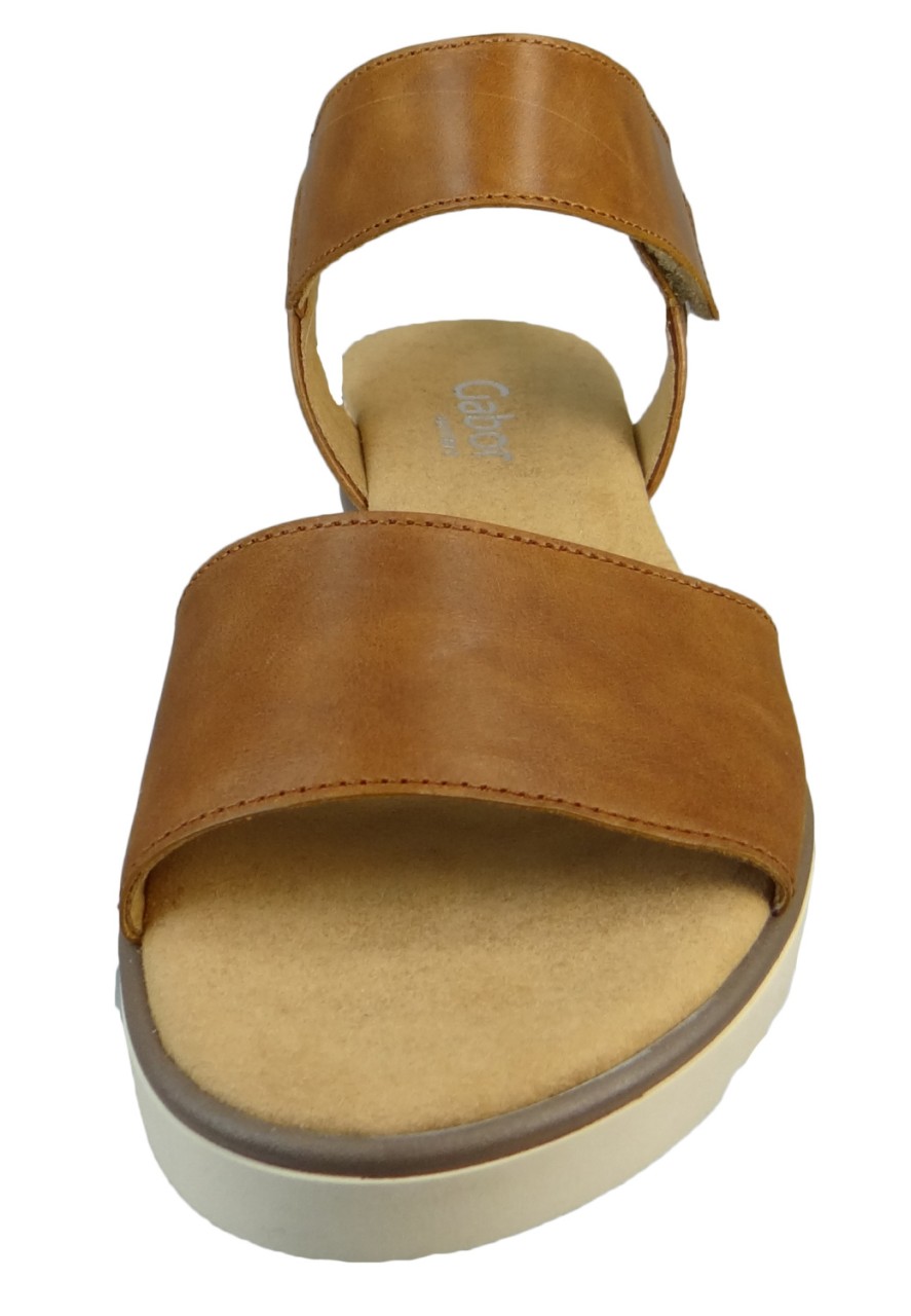 GABOR Keilsandalen braun Comfort Keilsandalette