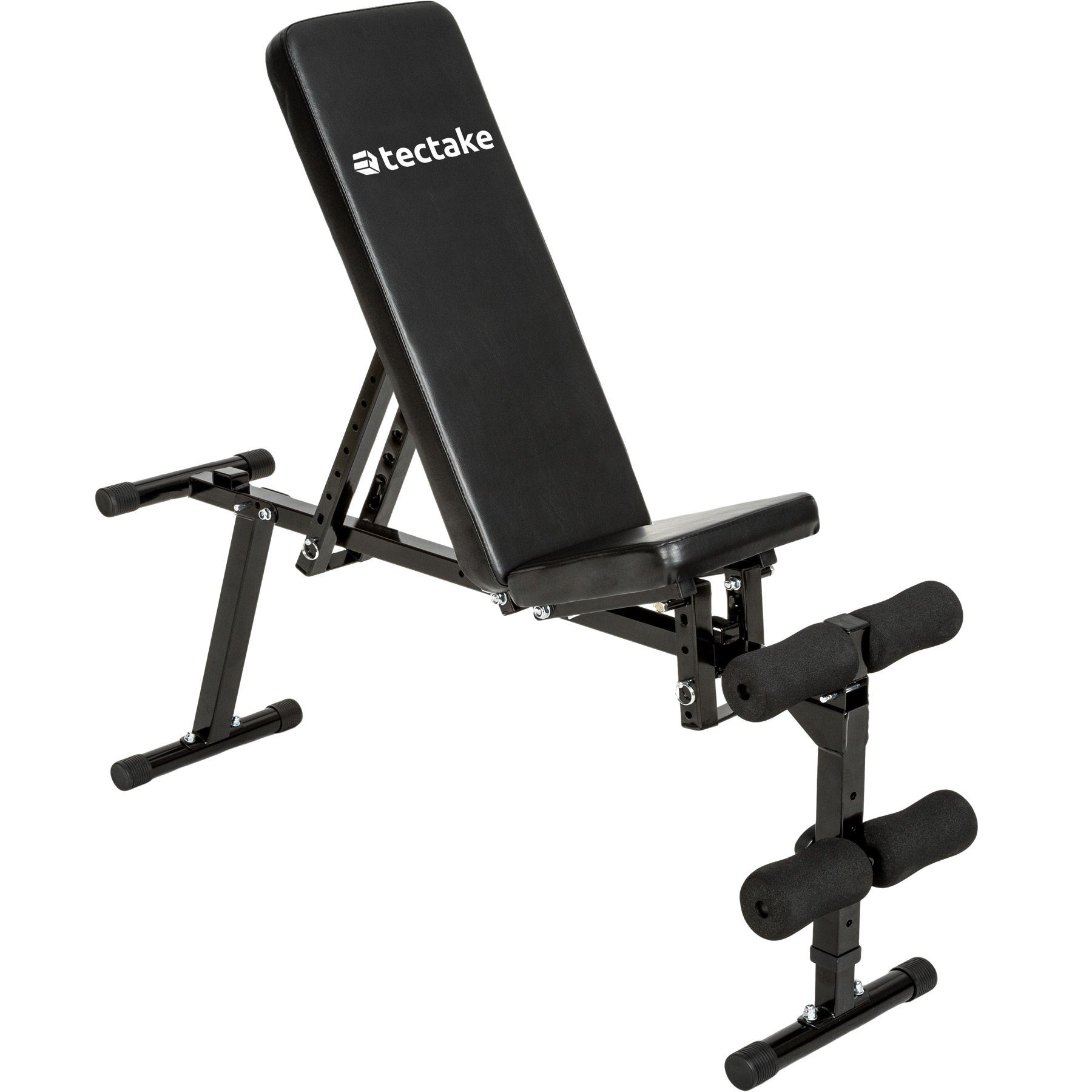 tectake Hantelbank Trainingsbank Universal aus Stahl