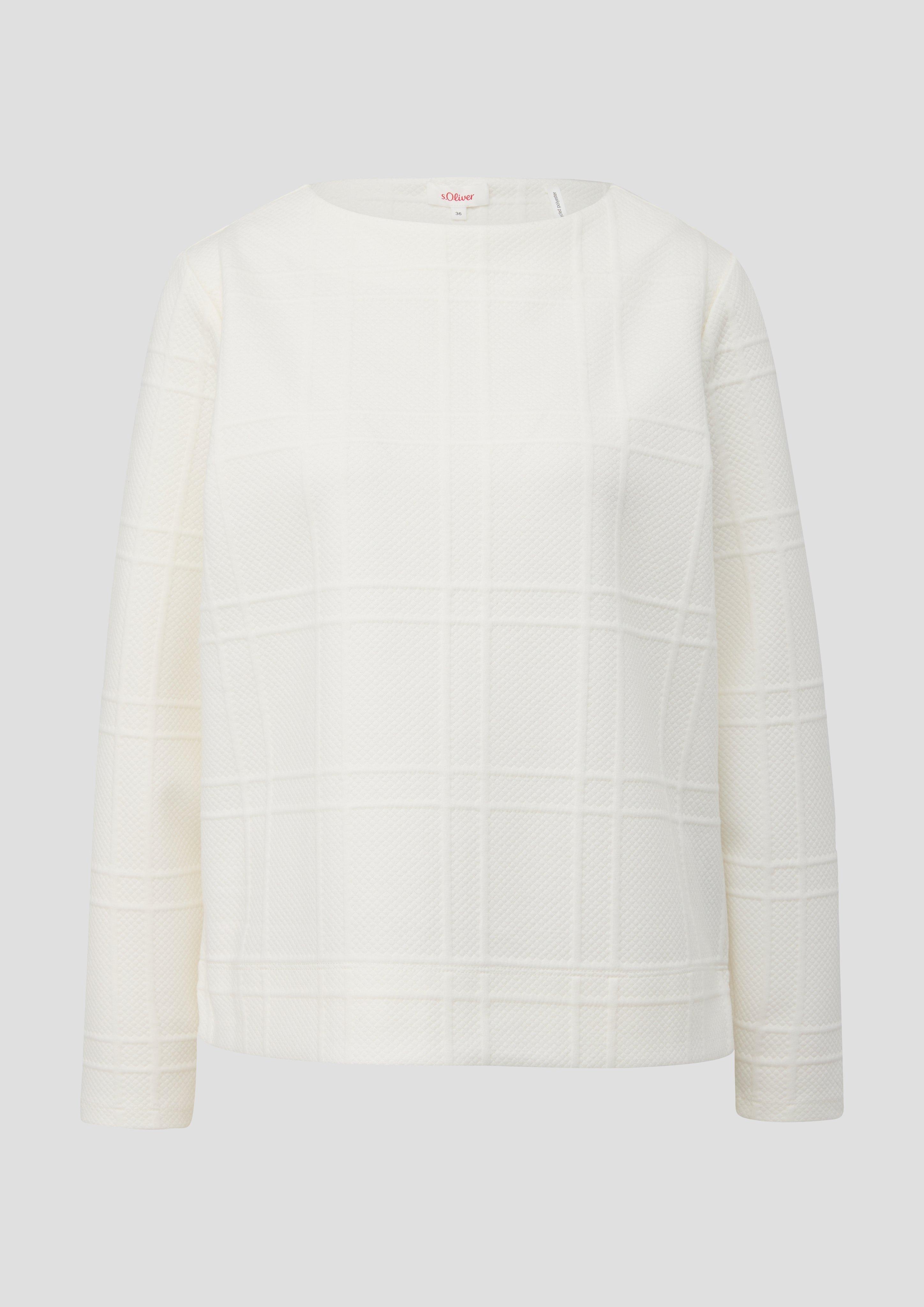 Sweatshirt mit Musterstruktur  2139339-0210