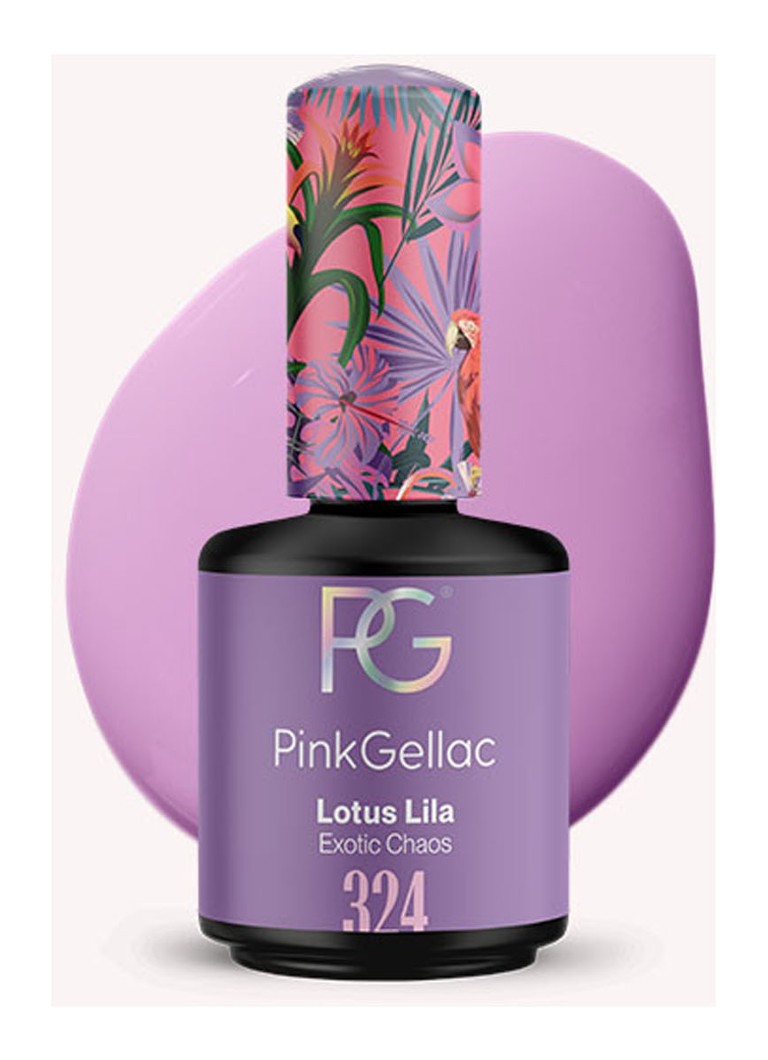 Pink Gellac 324 Lotus Lilac - lac de unghii cu gel
