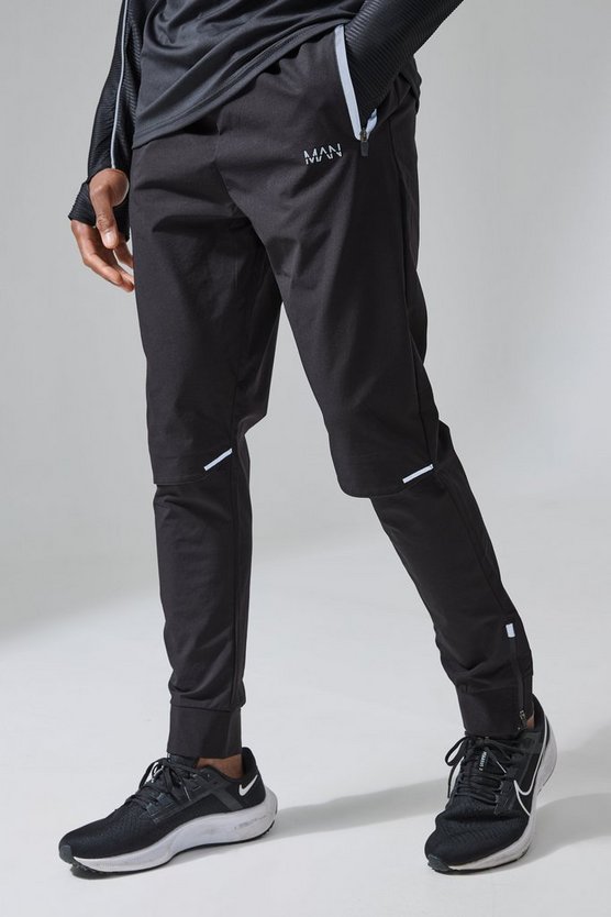Man Active Jogginghose mit Knie-Detail