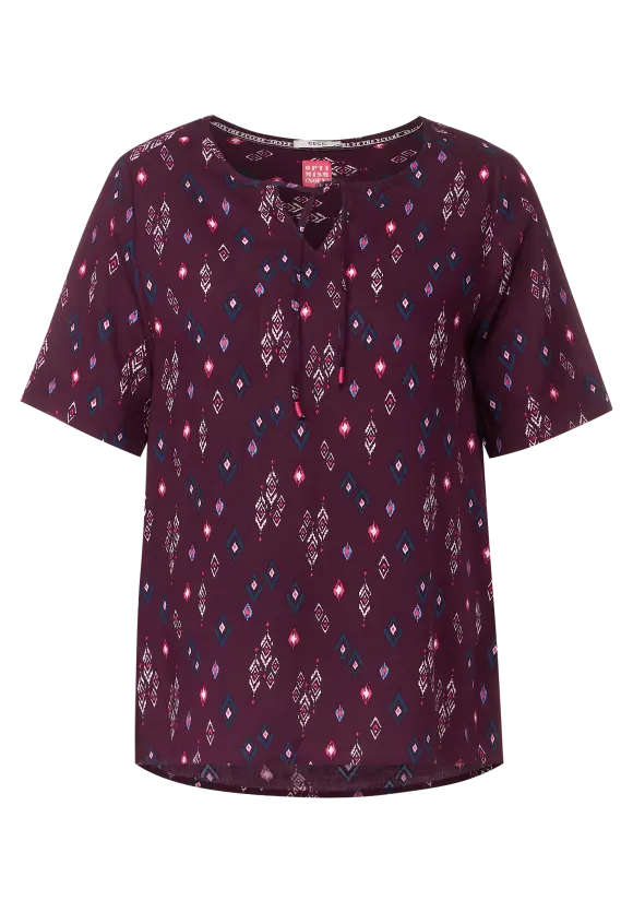 CECIL Bluse mit Minimalprint
