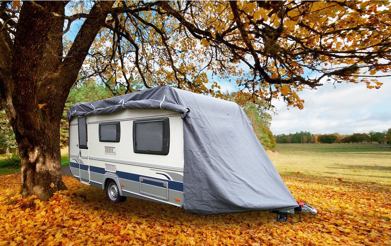 Diamond Car Abdeckplane für Wohnwagen oder Wohnmobil S, ca. 460 x 250 x 220 cm