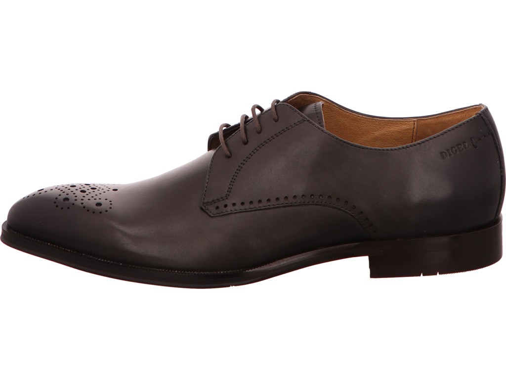 DIGEL Business Schuhe grau Schnürhalbschuh Business Herren Grau Swi