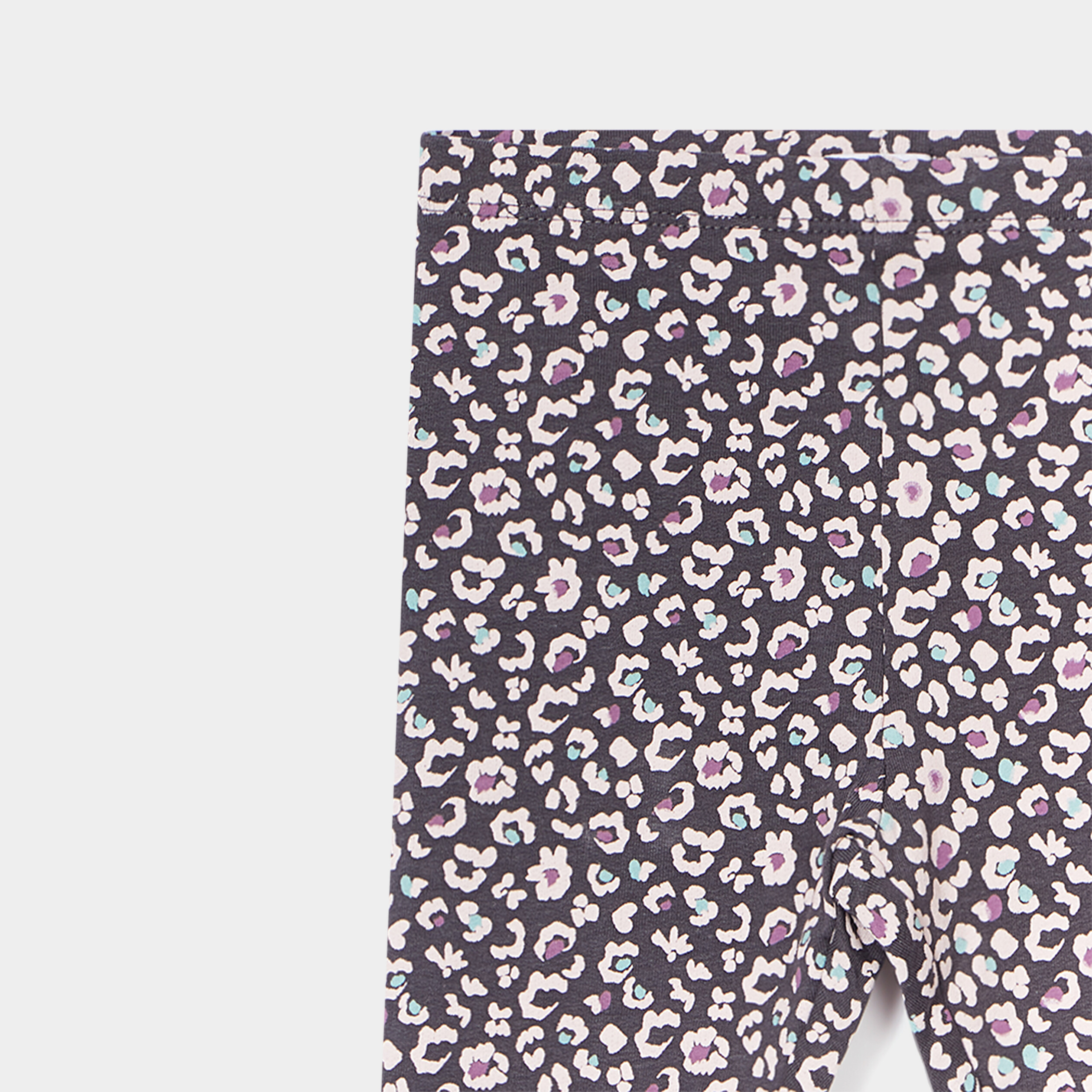 Legging molletonné gris foncé bébé fille | La Halle