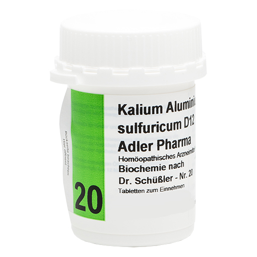 BIOCHEMIE Adler 20 Kalium aluminium sulf.D 12 Tab.  400 St  Tabletten