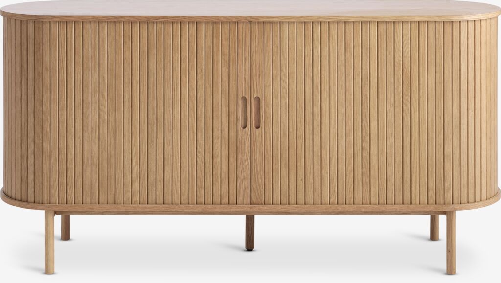 LYNGVIG Buffet LYNGVIG B160 2 portes à persiennes chêne naturel