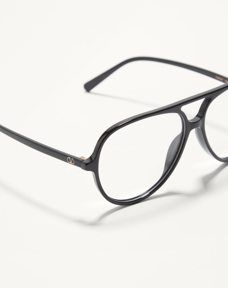 Óculos redondos de acetato
