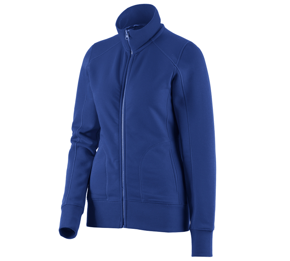 e.s. Sweatjacke poly cotton, Damen