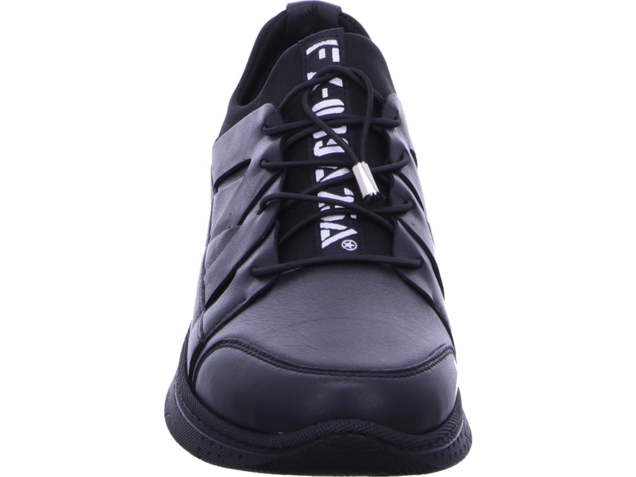 DIVERSE Sportliche Slipper schwarz