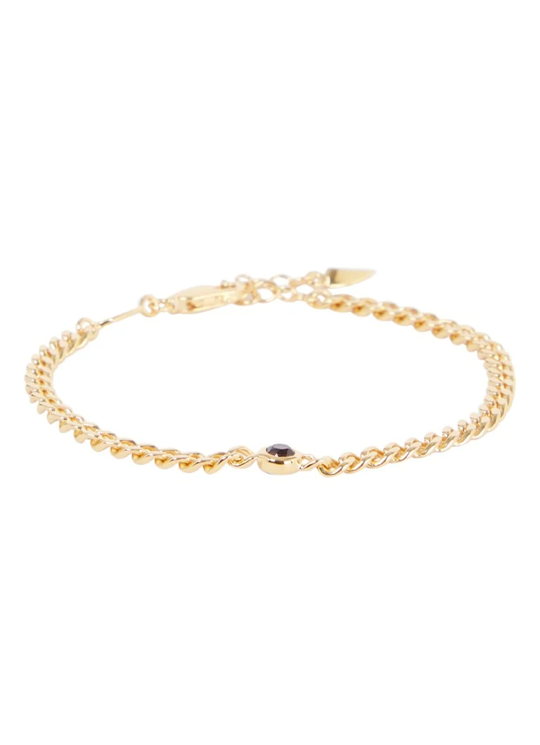 Missoma Birthstone bracelet October gold-plated