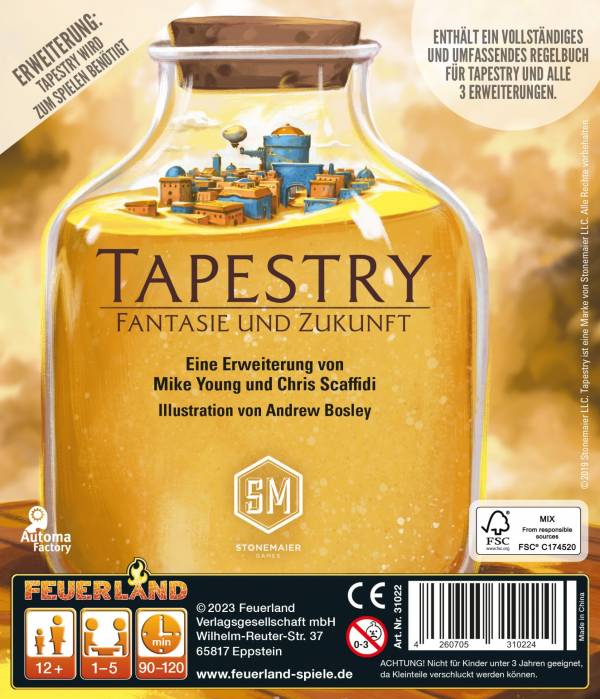 Tapestry - Fantasie und Zukunft (Erw.)