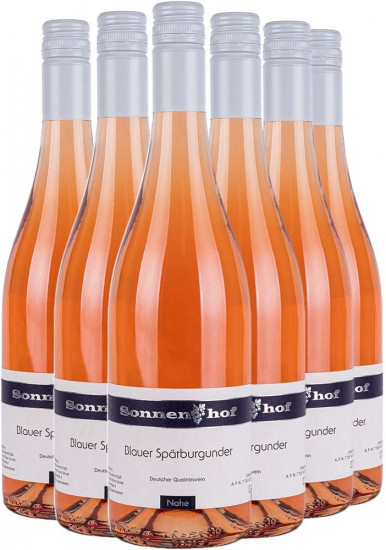 Blauer Spätburgunder Rosé -S- Paket - Weingut Sonnenhof Langenlonsheim
