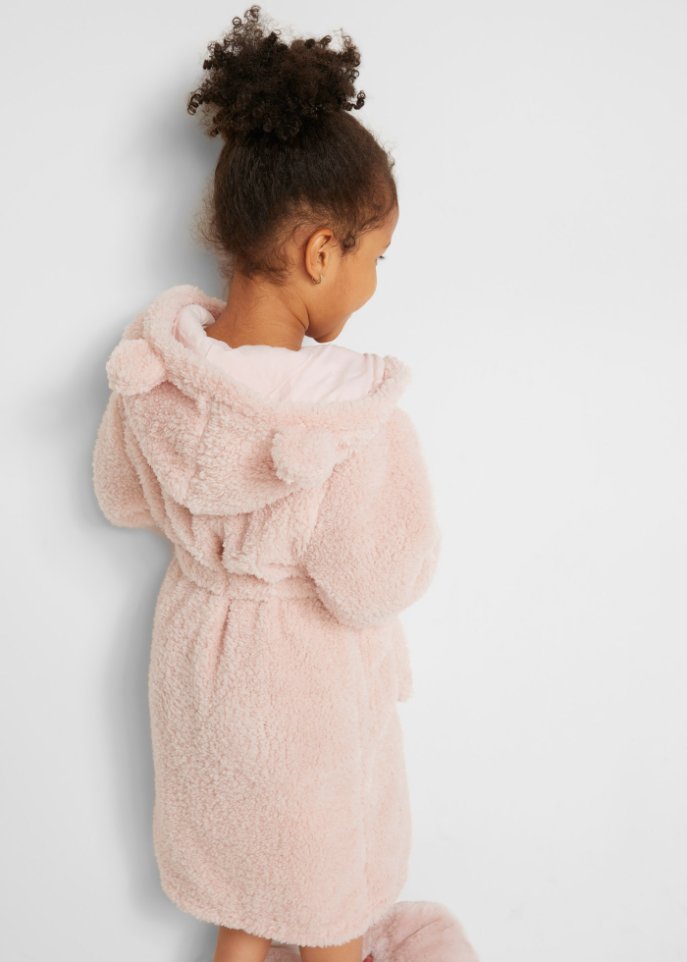 Kinder Morgenmantel aus Teddyfleece