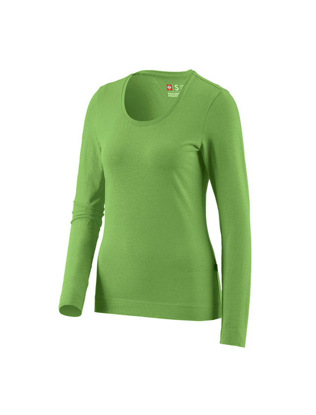 e.s. Longsleeve cotton stretch, Damen