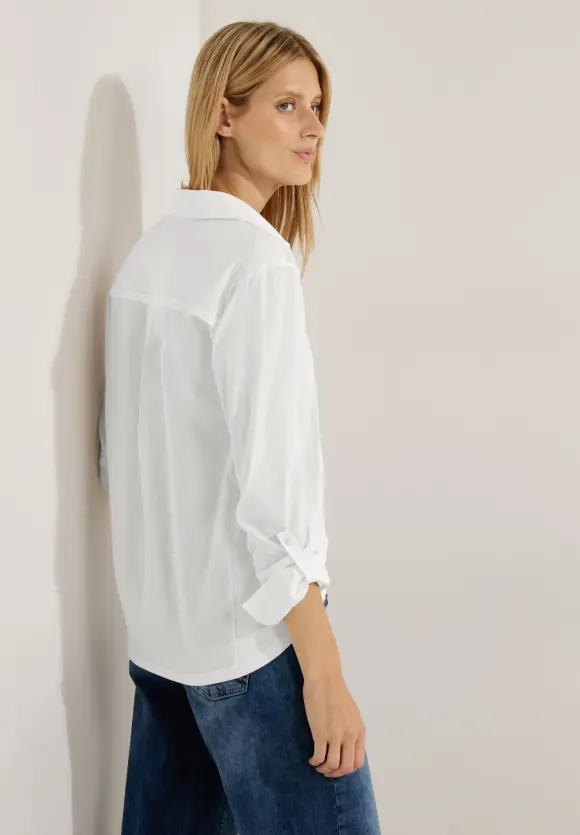 CECIL Materialmix Bluse