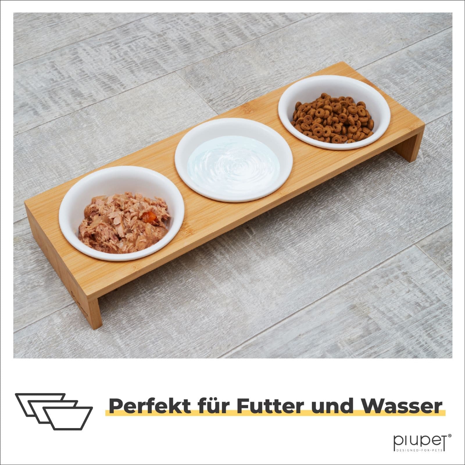 PIUPET Futternäpfe PIUPET Katzennapf